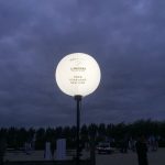 Ballon éclairant LED couleur RGBW 200w extérieur