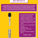 Fiche produit Micro shure KSM 141 SL