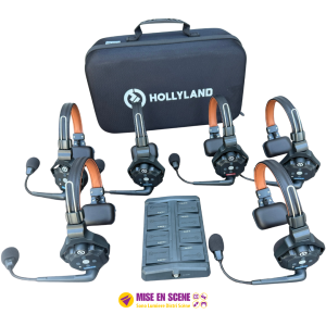 Intercom Hollyland Le Solidcom SE version mondiale est idéale pour les petites équipes de production souhaitant améliorer leur communication. Pensé pour rester abordable sans compromis sur la qualité, ce système de communication en duplex intégral 2,4 GHz propose un design léger, un système avancé de suppression du bruit ambiant, et une résistance à l’eau, permettant aux équipes de collaborer efficacement dans divers environnements, qu’il s’agisse de production vidéo commerciale ou d’activités en bord de mer.