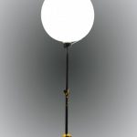 Ballon éclairant LED couleur RGBW 200w extérieur