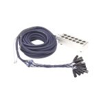 Multipaires audio 16 voies 30 mètres 8 aux harting