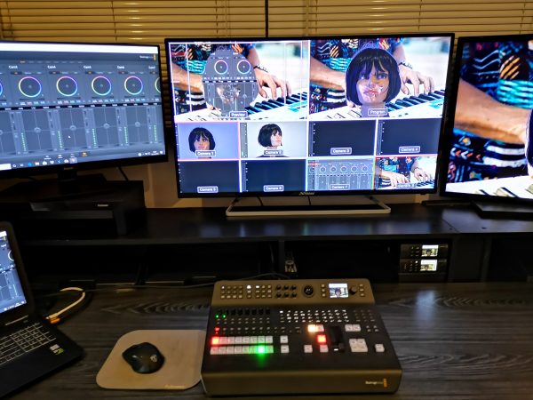 Régie vidéo Bla­ck­magic Design Atem Tele­vi­sion Studio Pro 4K