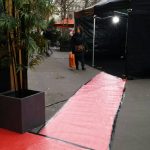 Tente pliable noire 3x3