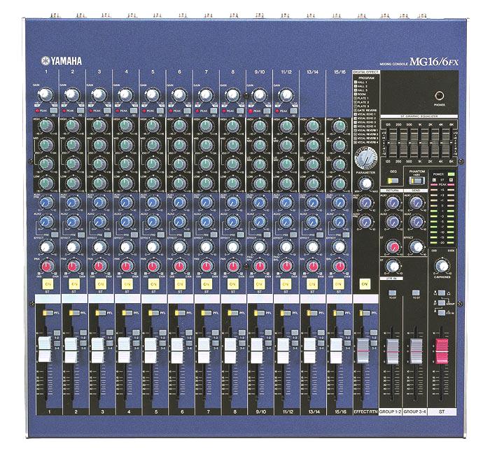 MG16 Table de mixage analogique Yamaha