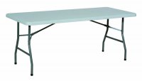 Table pliante rectangle PVC 180cm