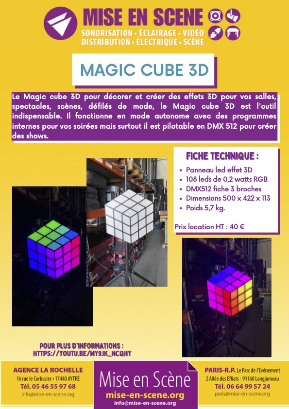 Ignition Magic Cube 3D