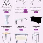 location en charente maritime ou longjumeau de table, chaise, mange debout, housse de table