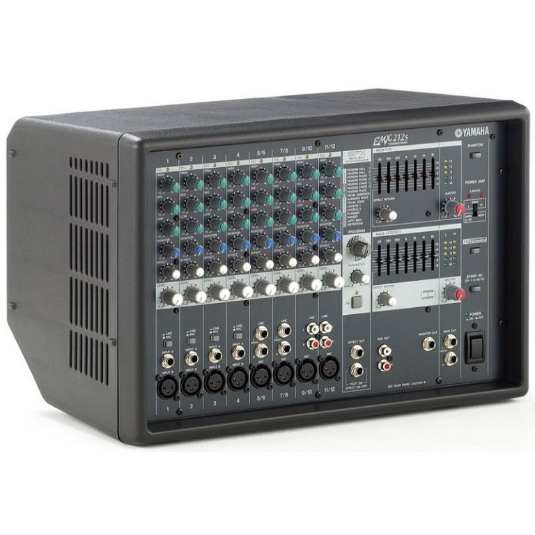 table de mixage amplifie yamaha emx 2 hp ev 2 x 200w