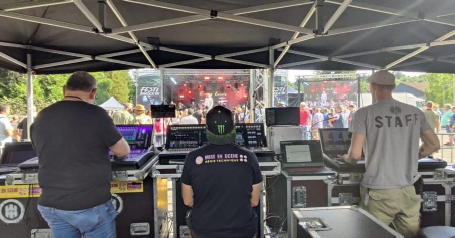 Festival Festibarock’in, Mise en Scène La Rochelle, prestataire événementiel La Rochelle, location sonorisation festival, écrans LED événementiel, régie vidéo live, festival Monthermé.