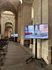 Ecran led - tv en location à la rochelle et charente maritime et retransmission vidéo.