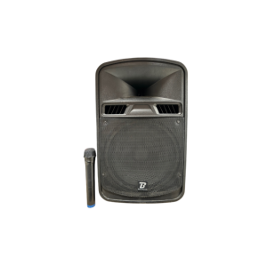 Enceinte amplifiée Boomtone 200 W proposée par Mise en Scène à La Rochelle et Paris, idéale pour concerts, DJ sets, conférences et événements professionnels, offrant un son puissant et clair.